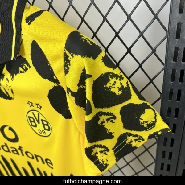 2025_26 Kids Borussia Dortmund Yellow Special Kit - Image 4
