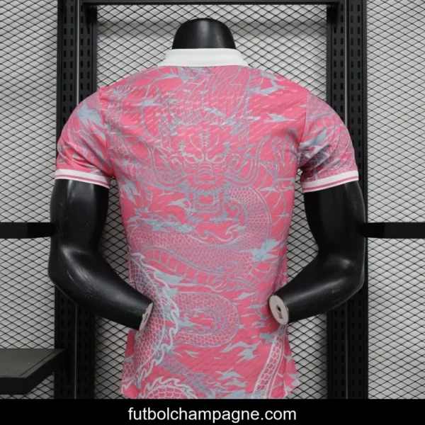 Player Version 24_25 Real Madrid Pink Dragon Special Jersey - Image 3