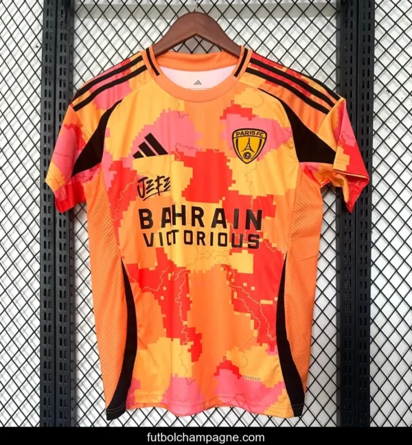 25_26 PSG Third Orange Jersey - Image 3
