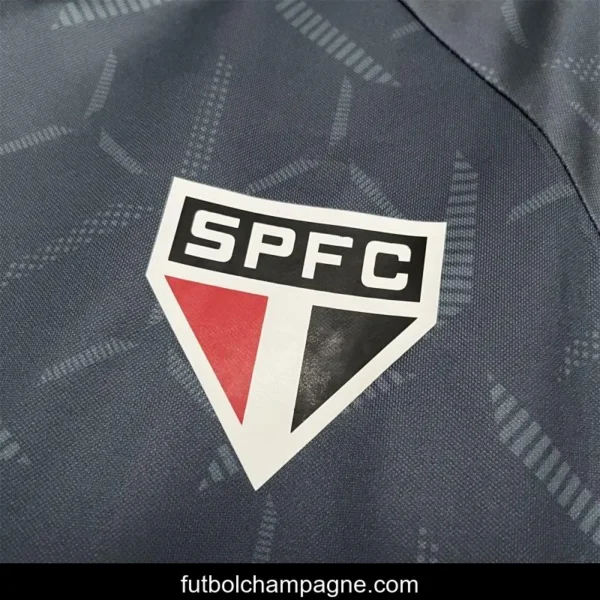 25_26 Sao Paulo Training Jersey Grey Jersey S-XXXXL - Image 3