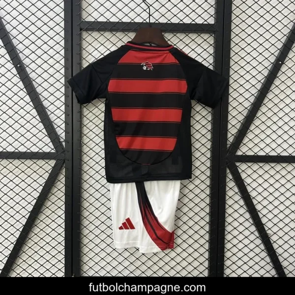 25_26 Kids Flamengo Home Size 16-28 Jersey - Image 3