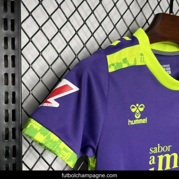 2024_25 Kids Malaga Away Kit - Image 3