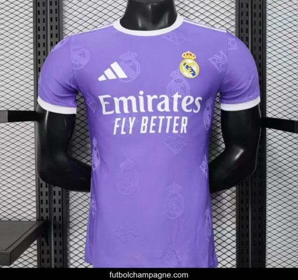 Player Version 25_26 Real Madrid Purple Special Jersey - Image 2