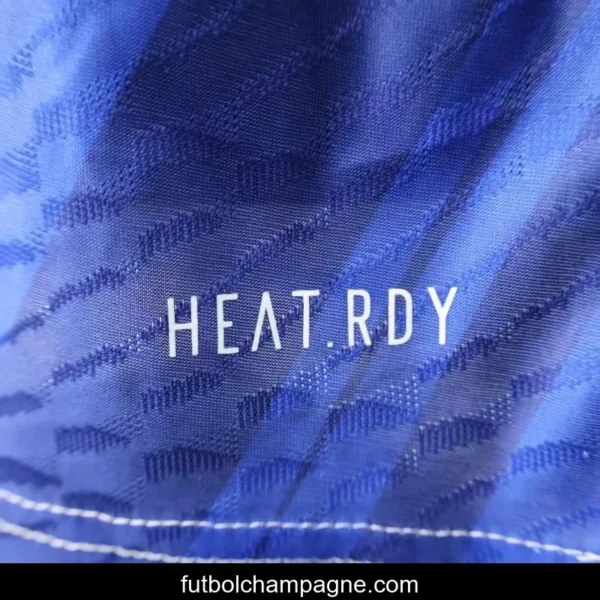 Player Version 25_26 Real Madrid Limited Edition Blue Orange Abstract Pattern Jersey - Image 4