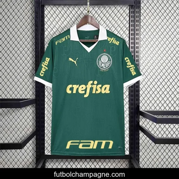 24_25 All Sponsor Palmeiras Home Jersey With All Sponsor - Image 2
