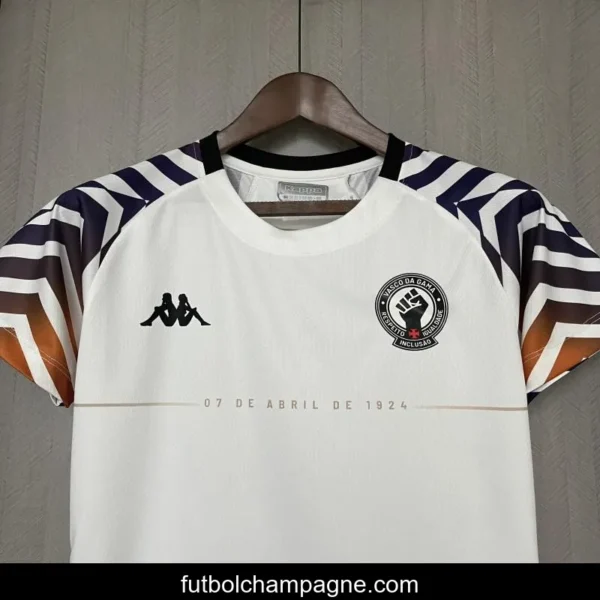 24_25 Women Vasco Da Gama White Jersey - Image 5