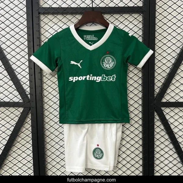 25_26 Kids Palmeiras Home Size 16-28 Jersey - Image 4