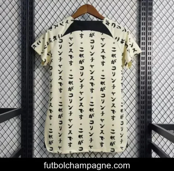 22_23 Corinthians Third Japan 10 Years Yellow Jersey - Image 5