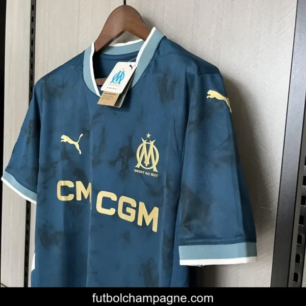 24_25 Olympique Marseille Away Jersey - Image 5