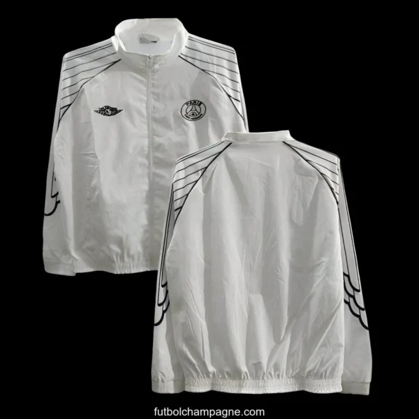 24_25 PSG White Windbreaker - Image 5