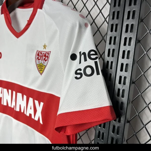 24_25 VfB Stuttgarts Home Jersey - Image 3