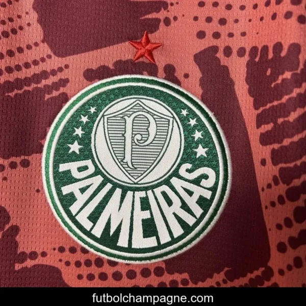 25_26 Palmeiras Goalkeeper Red Jersey - Image 6