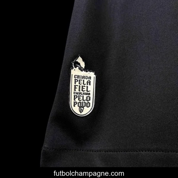 24_25 Corinthians Black Training Jersey - Image 4