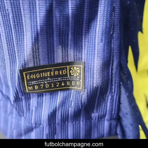 Player Version 25_26 Atletico Madrid Away Blue Long Sleeve Jersey - Image 7