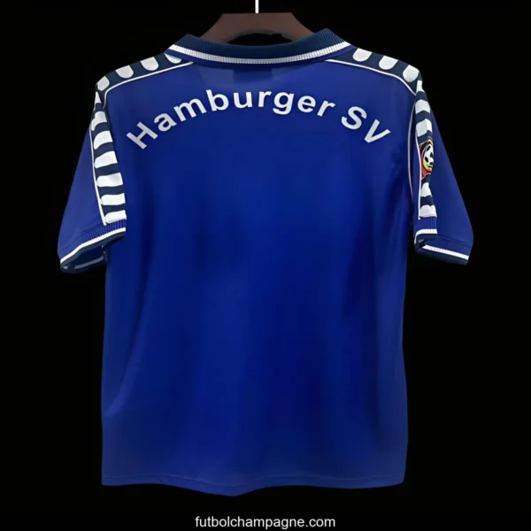 Retro 00_01 Hamburger SV Away Blue Jersey - Image 2