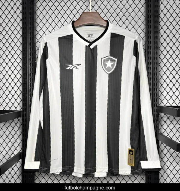 24_25 Botafogo Home Long Sleeve Jersey - Image 6