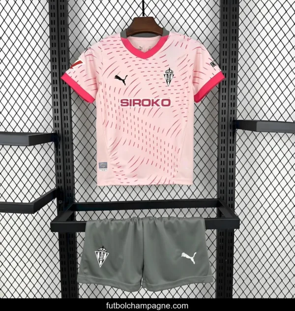 24_25 Kids Sporting De Gijon Third 16-28 Jersey - Image 5