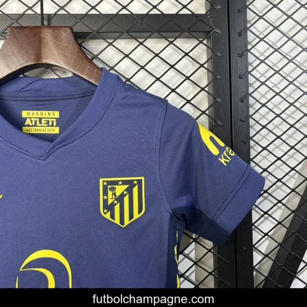 25_26 Kids Atletico Madrid Away Size 16-28 Jersey - Image 4