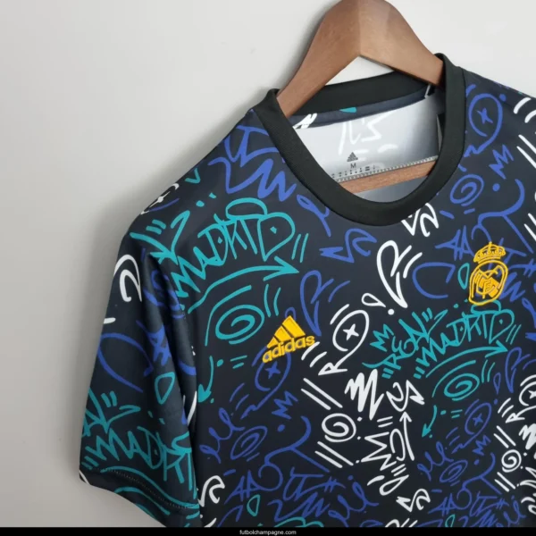 22_23 Real Madrid Training Suit Soccer Jersey - Image 4