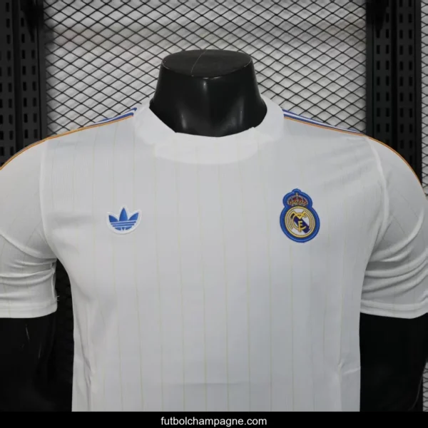 Player Version 25_26 Real Madrid White Casual Jersey - Image 4