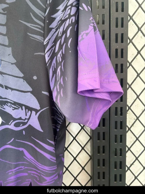 25_26 Real Madrid _Obsidian Dragon_ Special Purple Jersey - Image 3