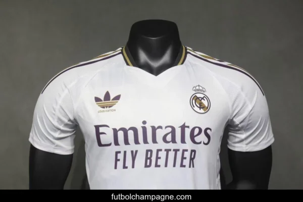 Player Version 24_25 Real Madrid x LV White Special Jersey - Image 2