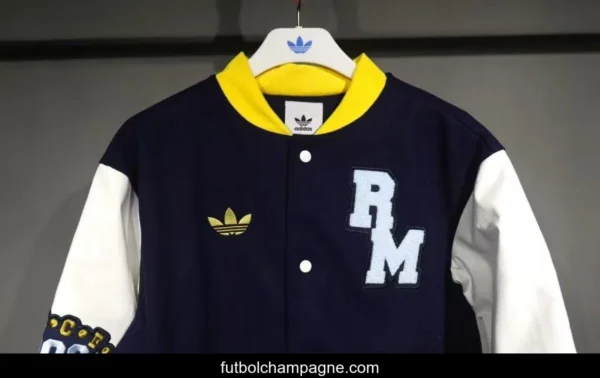 25_26 Adidas Originals xReal Madrid Baseball VRCT Outdoor Jakcet - Image 3