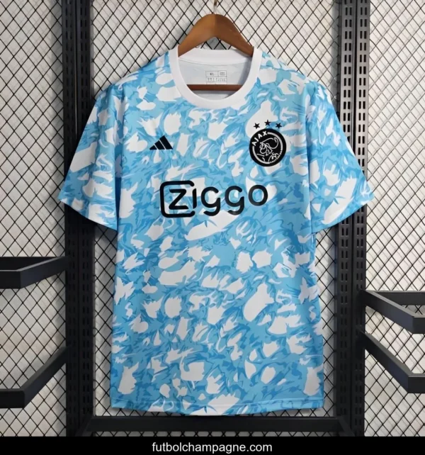 23-24 Ajax Training Blue Jersey - Image 7