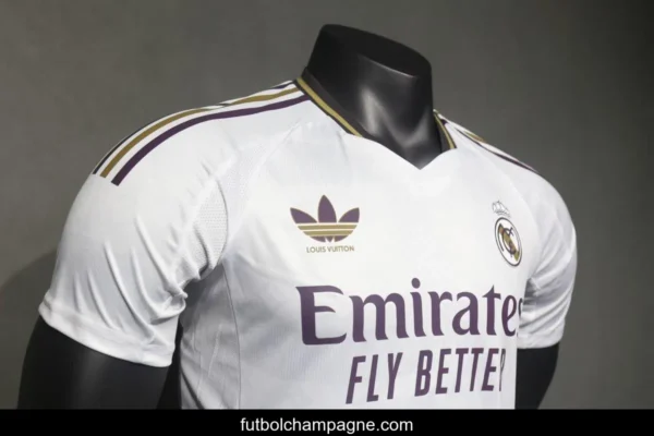 Player Version 24_25 Real Madrid x LV White Special Jersey - Image 3