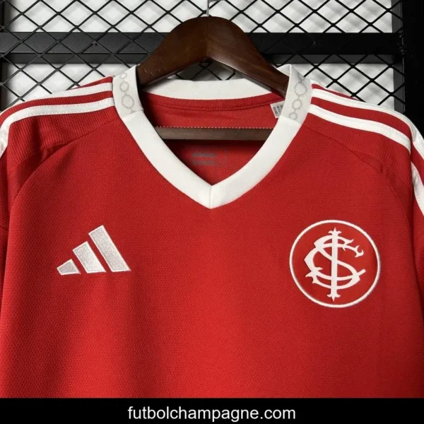 25_26 Long Sleeve Brazil SC Internacional Home Jersey - Image 5