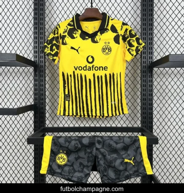 2025_26 Kids Borussia Dortmund Yellow Special Kit - Image 6