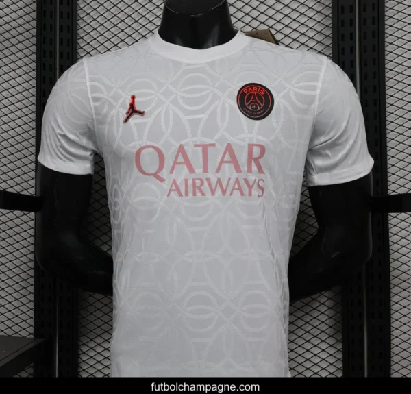 Player Version 24_25 PSG Academy Pro Pre-Match White Jersey - Image 3