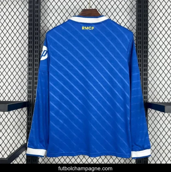 25_26 Real Madrid Third Blue Long Sleeve Jersey - Image 8