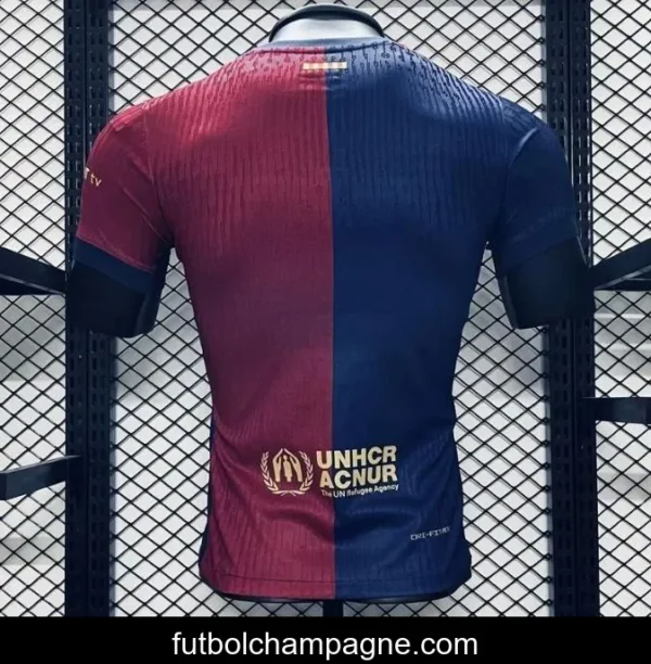 Player Version 24_25 Barcelona Home 125th Anniversary Jersey - Image 3