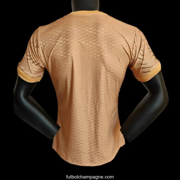 Player Version 24_25 Real Madrid Golden Special Jersey - Image 5