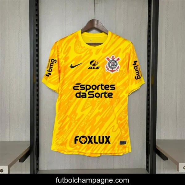 24_25 Corinthians Goallkeeper All Sponsors New - Image 4