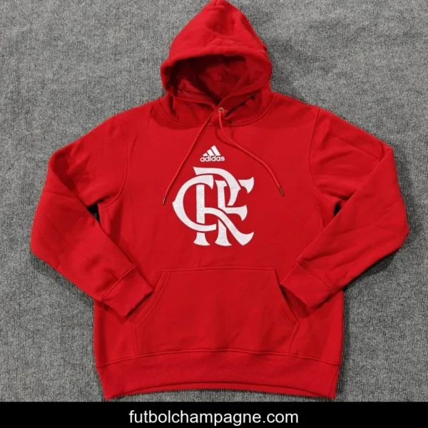 24_25 Flamengo Beige_Grey_White_Navy_Black Hoodie - Image 5