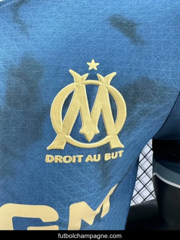 Player Version 24_25 Olympique Marseille Away Navy Jersey - Image 6