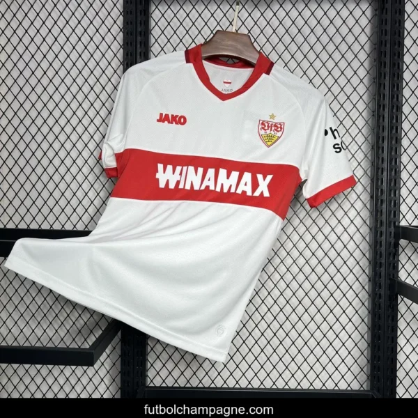 24_25 VfB Stuttgarts Home Jersey - Image 4