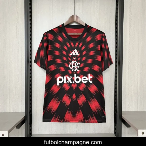 25_26 Flamengo Pre-match All Sponsor S-XXXXL - Image 5