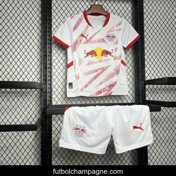 24_25 Kids RB Leipzig Home Jersey - Image 5