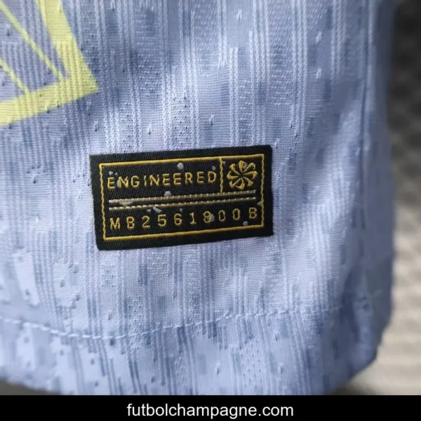 Player Version 25_26 Barcelona Light Blue with Geometric Pattern Jersey - Image 6