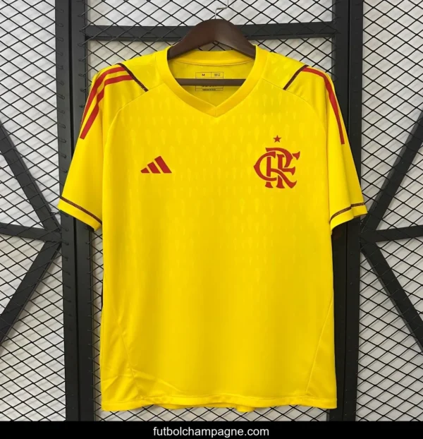 24_25 Flamengo Limited Edition Goalkeeper Yellow Jersey - Image 5