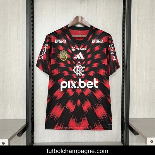 25_26 Flamengo Pre-match All Sponsor S-XXXXL - Image 6