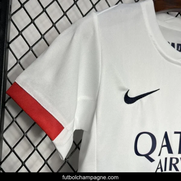 24_25 Kids PSG Paris Saint-Germain Away Jersey - Image 4