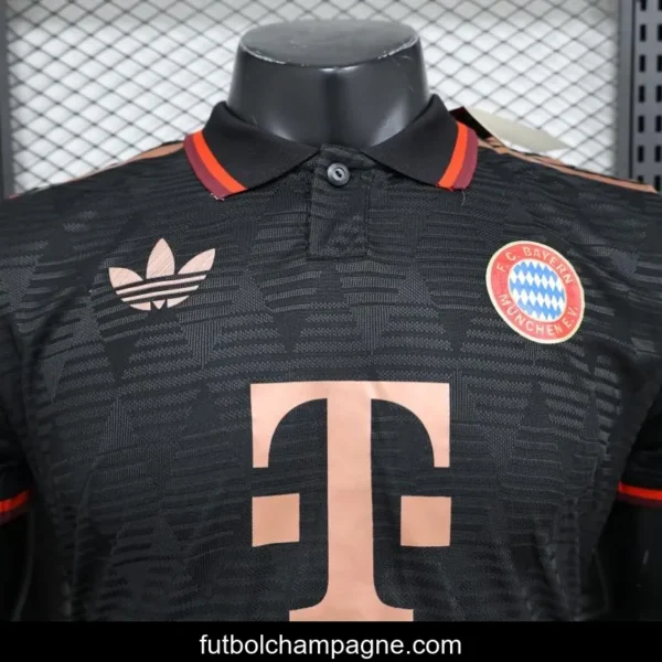 Player Version 24_25 Bayern Munich x Adidas Original Black Jersey - Image 4