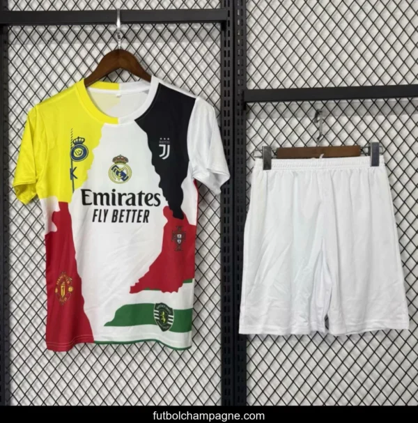 25_26 Kids Real Madrid Cristiano Ronaldo Special CR7 Jersey - Image 6