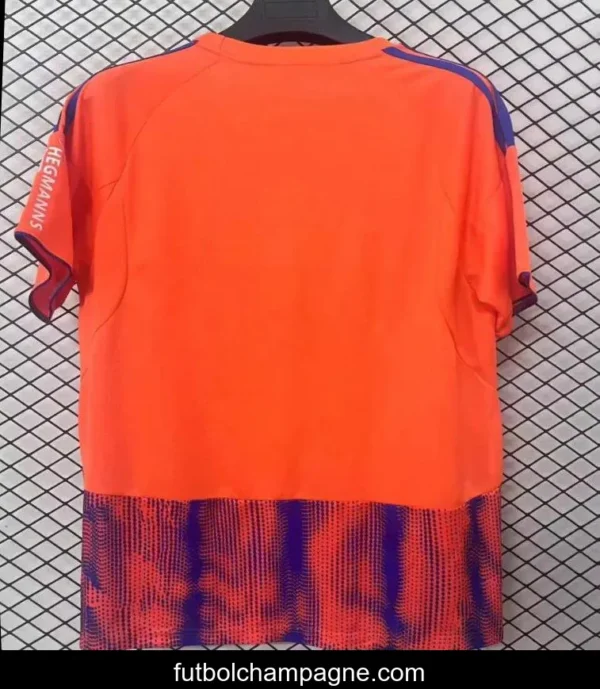25_26 Schalke 04 Third Orange Jersey - Image 3