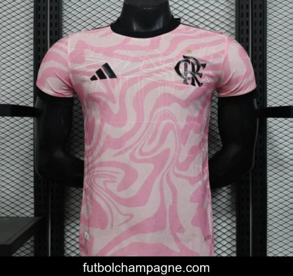 Player Version 25_26 Flamengo Pink with Marble Pattern Jersey - Image 5