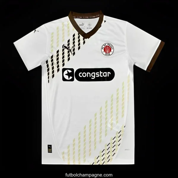 24_25 St. Pauli Away White Jersey - Image 2